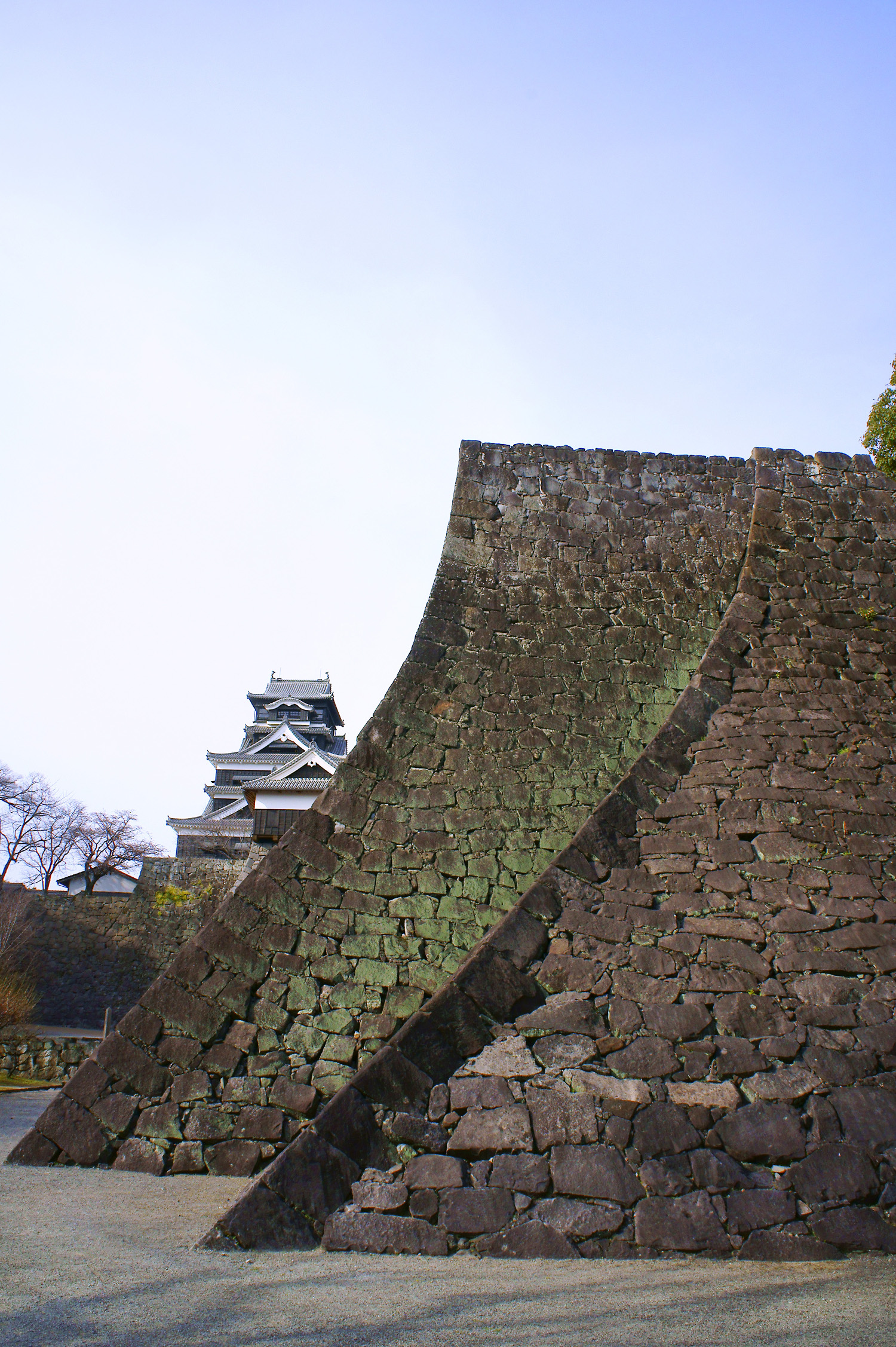 熊本城（二様の石垣）
