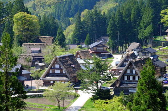 世界遺産合掌造り集落（五箇山）