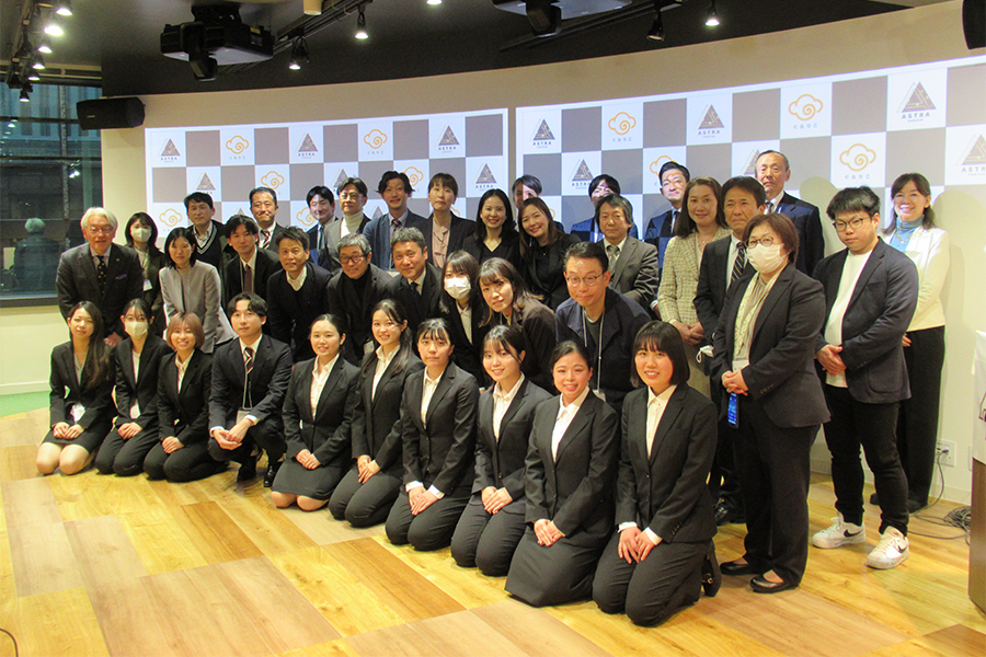 「埼玉 食のサーキュラーエコノミープロジェクト」報告会で、本学学生が開発メニューを発表