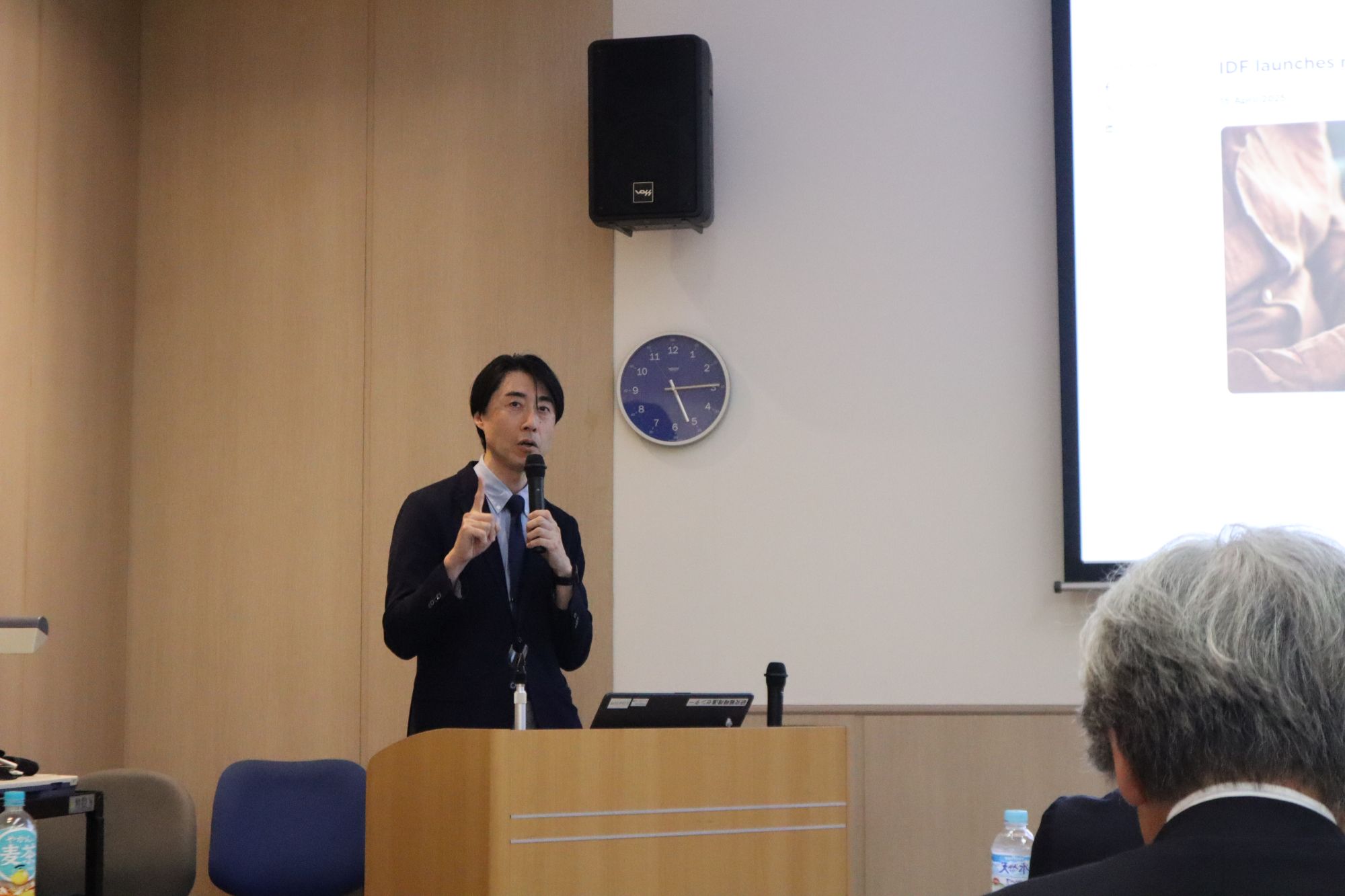 田村 好史教授 ：講演タイトルは「女性の低体重/低栄養症候群（Female Underweight/Undernutrition Syndrome)とは？」