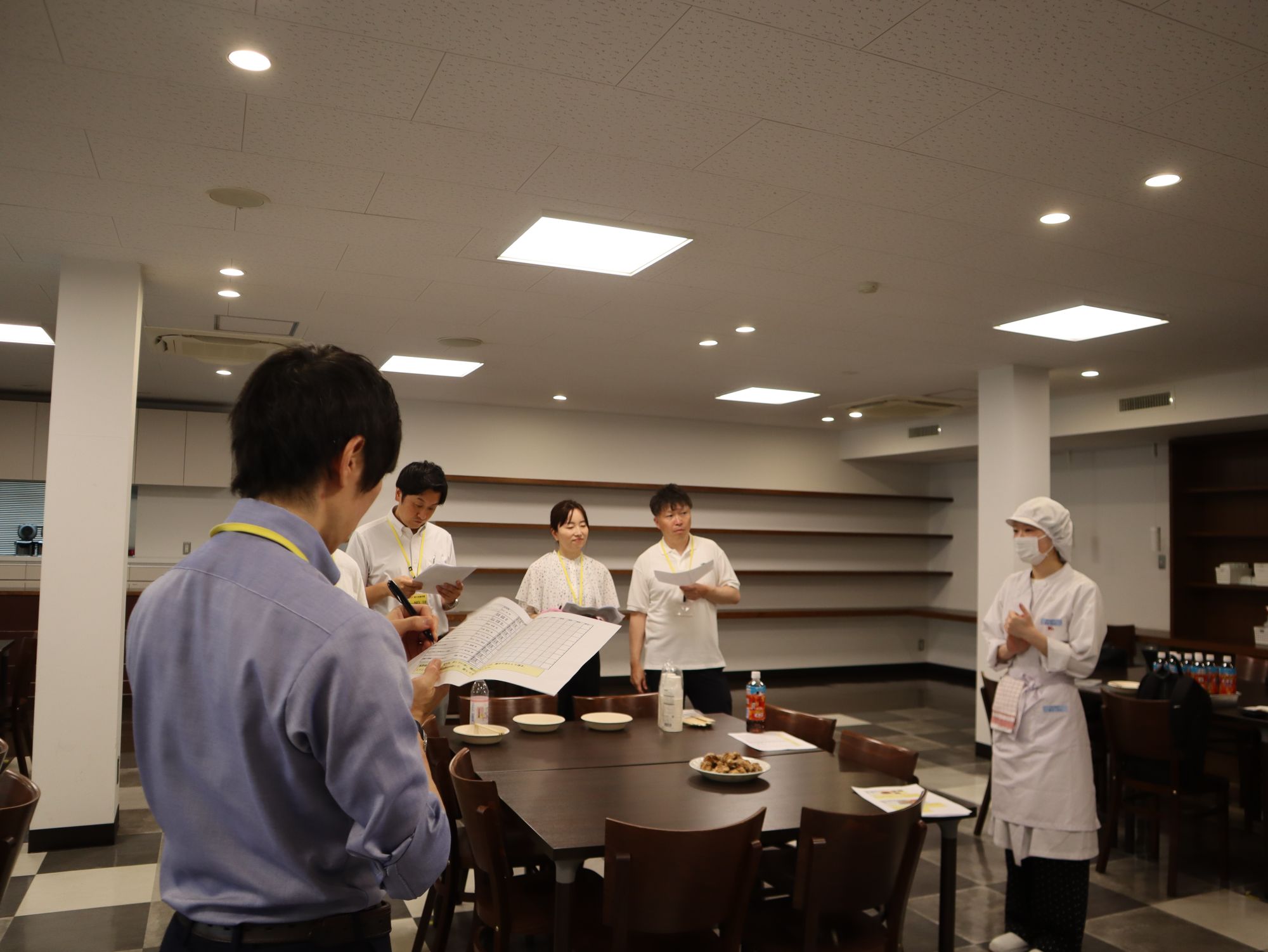 実食審査会の様子②