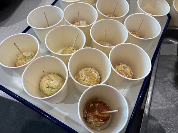 ▲「Soy mochi ボール」の完成品