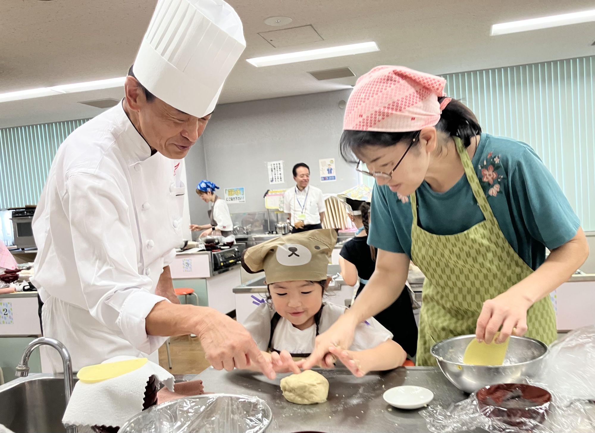 ▲おいしいパンが出来るかな！？