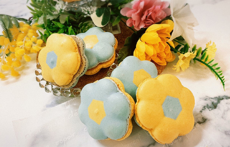 ［プランタン］平和への願い！ピースフラワーマカロンを期間限定販売中